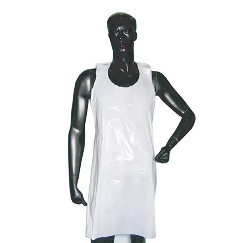 DELANTALES DESECHABLES BLANCOS 10/100un